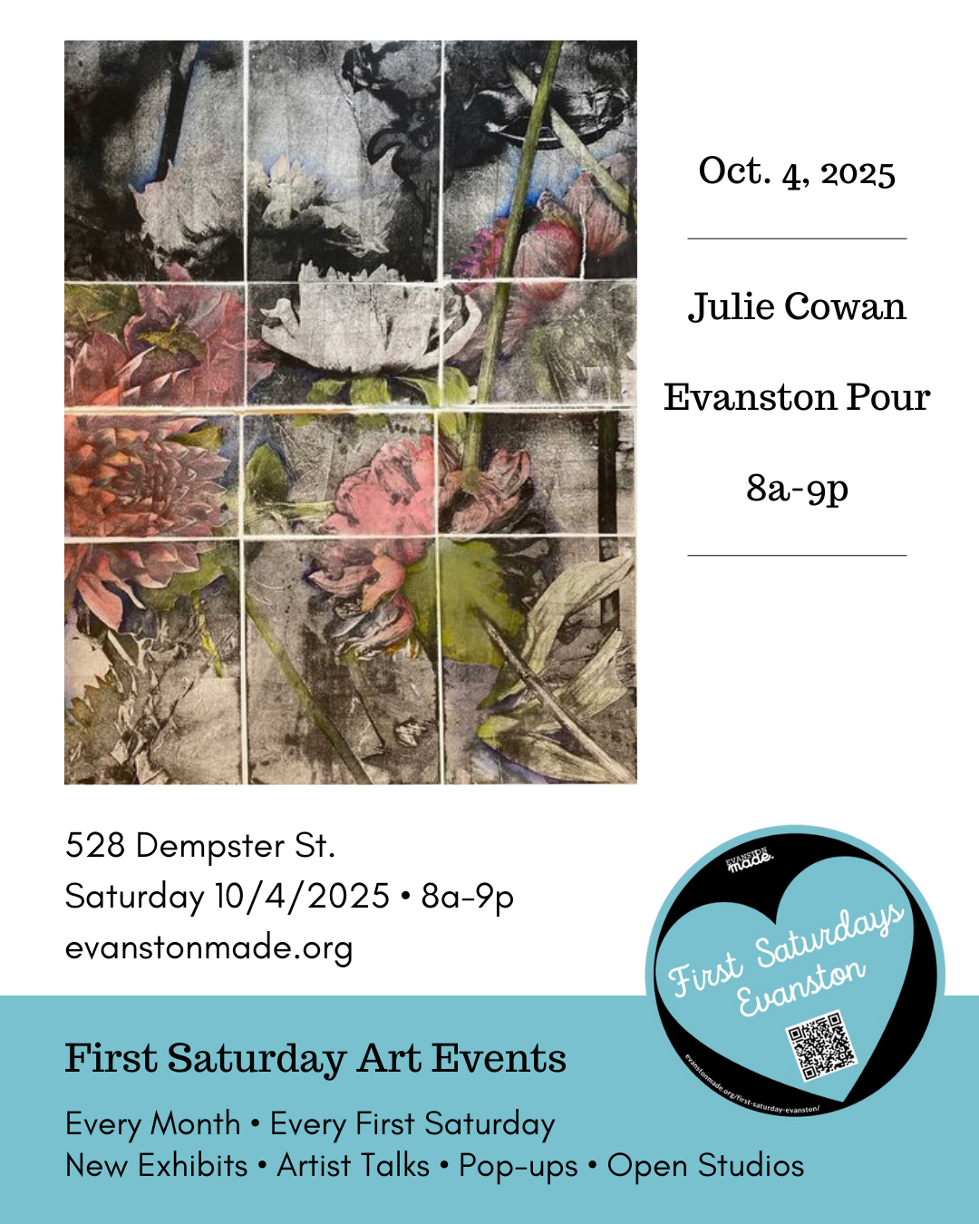 poster for exhibit at Pour