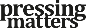 Pressing Matters magazine logo